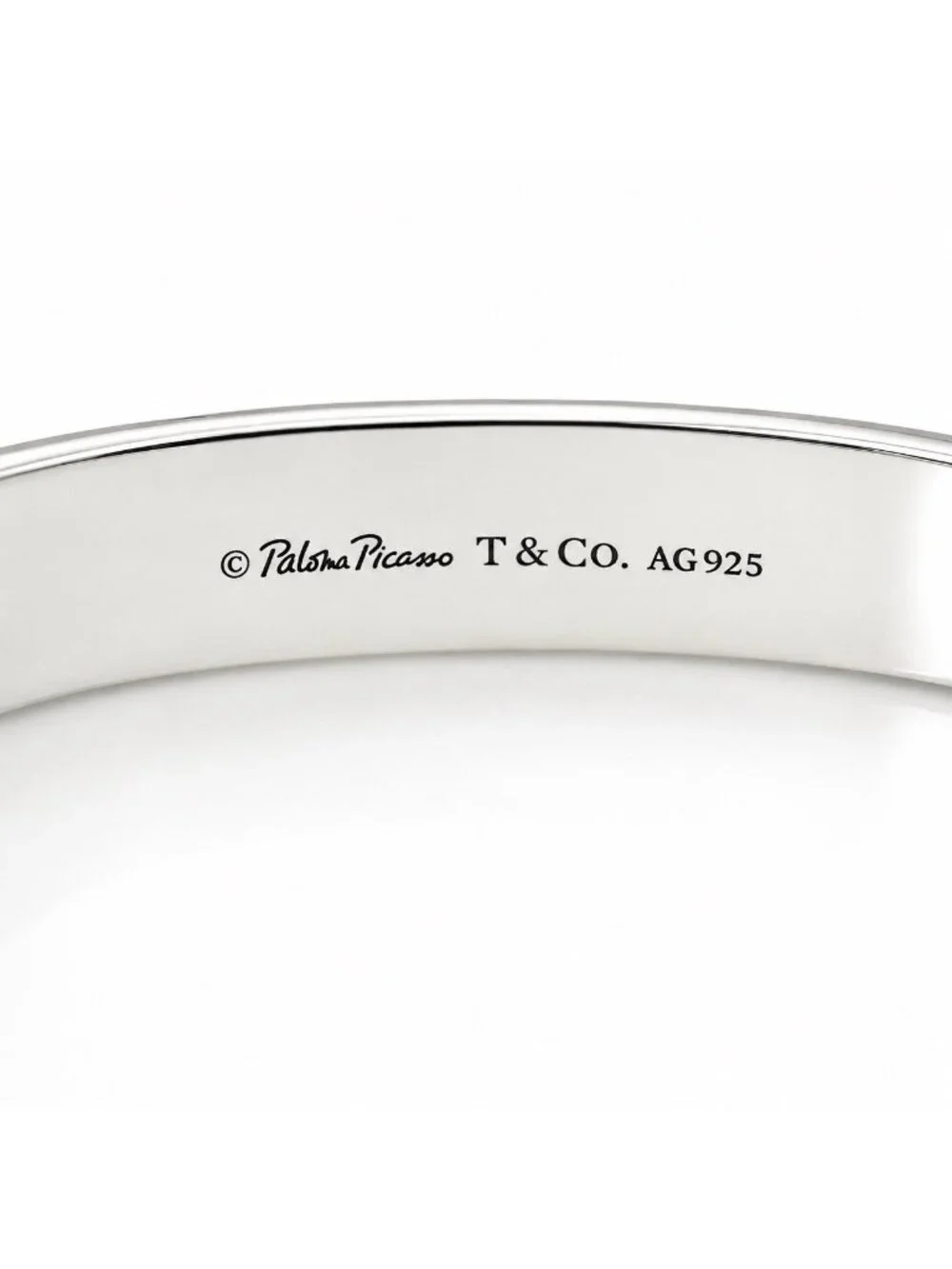 Tiffany & Co Mens Caliper Cuff Bracelet by Paloma Picasso in Sterling Silver